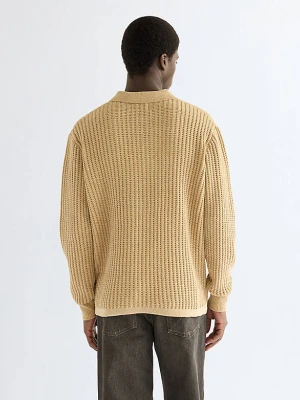 Wrangler Relaxed Polo Sweater Mojave Heather
