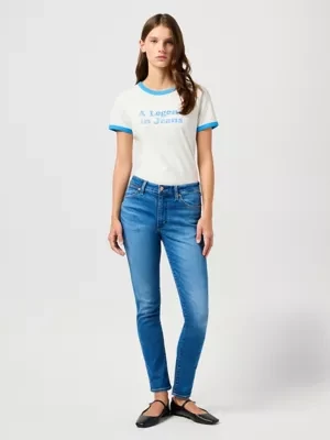 Wrangler Sienna Skinny Jean Rebel Blue Size 34 x32
