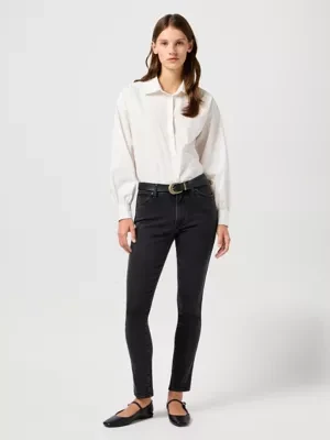 Wrangler Sienna Skinny Jean Sultry Blackout Size 38 x32
