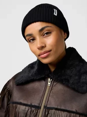 Wrangler Sign Off Beanie Black Size