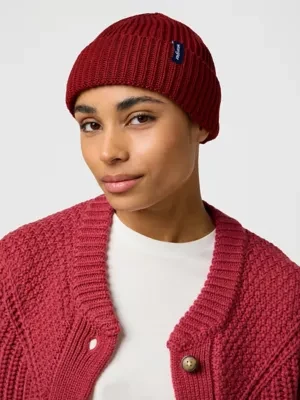 Wrangler Sign Off Beanie Fired Brick Size