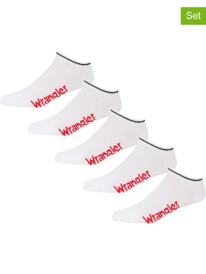 Wrangler Skarpety (5 par) "Tennent" w kolorze białym rozmiar: 43-46