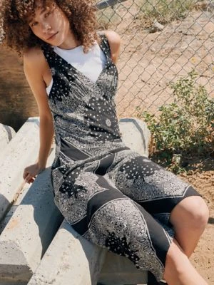 Wrangler Slim Bias Slip Dress Faded Black Size