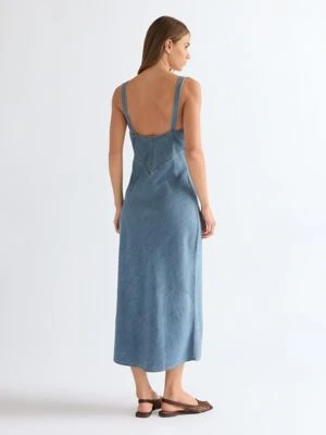 Wrangler Slim Bias Slip Lightweight Dress Bohemian Bliss Size