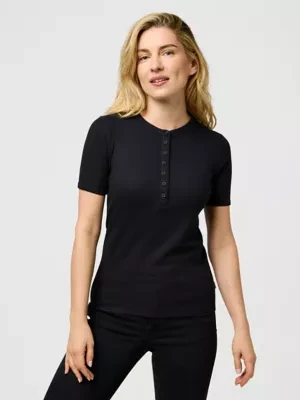 Zdjęcie produktu Wrangler Slim Femme Knit Henley Black Size