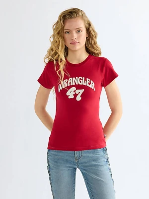 Wrangler Slim Shrunken Band Tee Chili Pepper