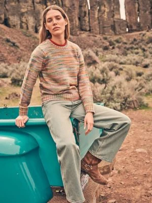 Zdjęcie produktu Wrangler Slim Striped Sweater Rainbow Size