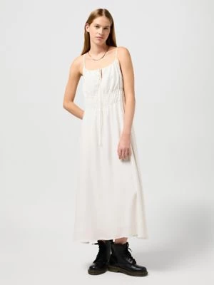 Wrangler Slim Summer Dress Vintage White Size
