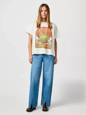 Wrangler Spat Loose Jean Urban Echo Size 29 x32