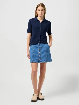 Wrangler Spódnica dżinsowa w kolorze niebieskim rozmiar: S