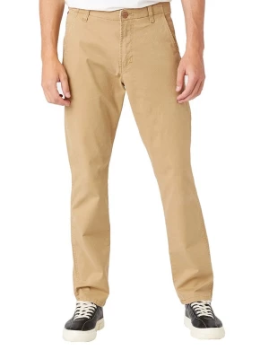 Wrangler Spodnie chino "Casey Jones" w kolorze beżowym rozmiar: W30/L34