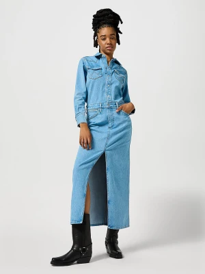Wrangler Sukienka dżinsowa w kolorze błękitnym rozmiar: S