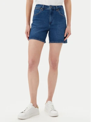 Wrangler Szorty jeansowe Cowboy 112366267 Niebieski Relaxed Fit