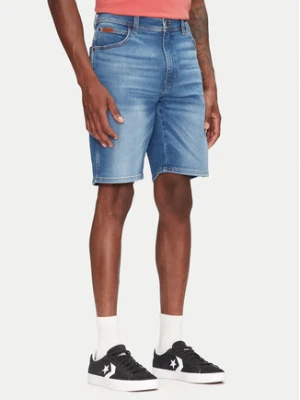 Wrangler Szorty jeansowe Texas 112362505 Niebieski Regular Fit