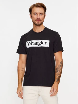 Wrangler T-Shirt 112341132 Czarny Regular Fit
