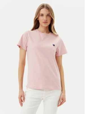 Wrangler T-Shirt 112362576 Różowy Regular Fit