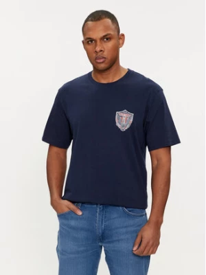 Wrangler T-Shirt Americana 112350561 Granatowy Regular Fit