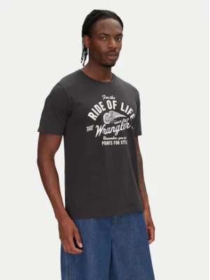 Wrangler T-Shirt Americana 112362790 Czarny Regular Fit