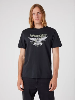 Wrangler T-Shirt Americana W70PEEXV6 112331869 Szary Regular Fit