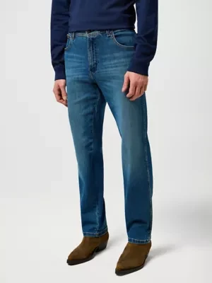 Wrangler Texas High Stretch Straight Jean Rouge Size 42 x34