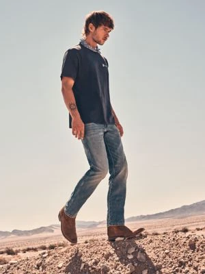 Wrangler Texas Low Stretch Toughlite Straight Jean Harbor Blue Size 42 x34