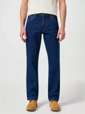 Wrangler Texas Medium Stretch Straight Jean Darkstone Size 50 x36