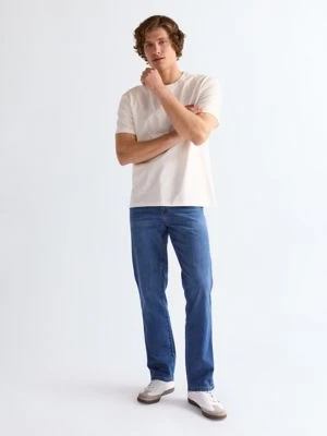 Wrangler Texas Medium Stretch Straight Jean Mid Visual Size 42 x34