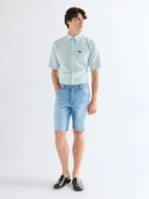 Wrangler Texas Regular Lightweight Short Light Wash Size