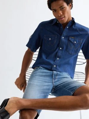 Wrangler Texas Regular Short Harbor Blue Size