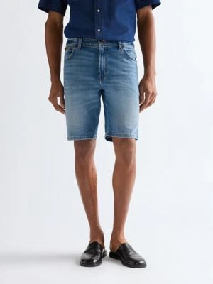 Wrangler Texas Regular Toughlite Short Harbor Blue Size