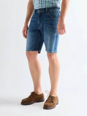 Wrangler Texas Regular Toughlite Short Stormforge Blue Size