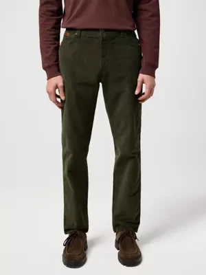 Wrangler Texas Slim Corduroy Pant Forest Night Size 44 x32