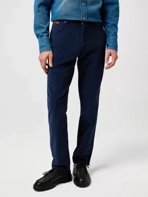 Wrangler Texas Slim Corduroy Pant Mood Indigo Size 44 x32