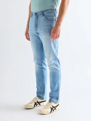 Wrangler Texas Slim Lightweight Low Stretch Jean Light Wash Size 42 x32