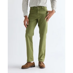Wrangler Texas Straight Lightweight Trousers Capulet Olive Size 44 x32