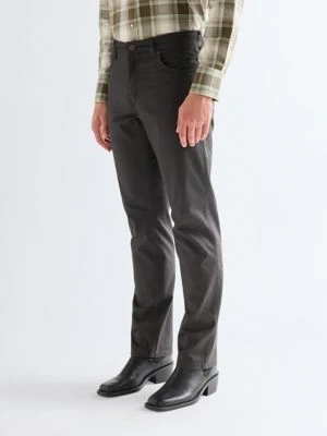 Wrangler Texas Straight Lightweight Trousers Faded Black Size 44 x32