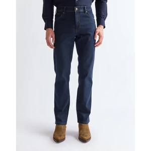 Wrangler Texas Straight Low Stretch Jean Blue Black Size 42 x36