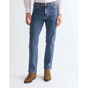 Wrangler Texas Straight Medium Stretch Jean Stonewash Size 48 x32