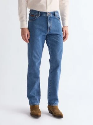 Wrangler Texas Straight Non Stretch Jean Stonewash Size 40 x36