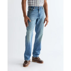 Wrangler Texas Straight Toughlite Low Stretch Jean Harbor Blue Size 42 x34