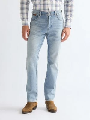 Wrangler Texas Straight Toughlite Low Stretch Jean Tundra Ridge Size 42 x34