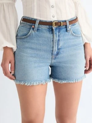 Wrangler Thin Western Leather Belt Brown Suede Size