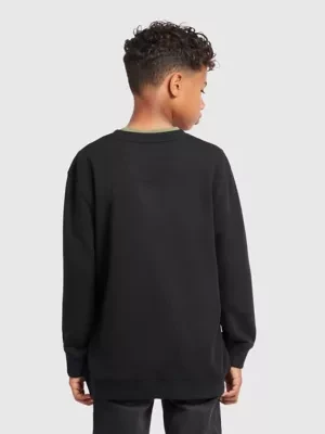 Wrangler Tubular Crew Hoodie Black Size 9/10