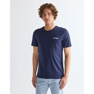 Wrangler Two-Pack Regular Sign Off Tees Real Navy&White Size