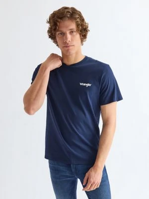 Wrangler Two-Pack Regular Sign Off Tees True Navy&Black Size