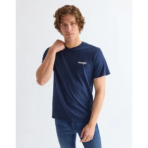 Wrangler Two-Pack Regular Sign Off Tees True Navy&Black True Navy & Black