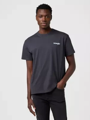 Wrangler Vintage Tee Faded Black Size