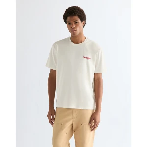 Wrangler Vintage Tee Worn White Size