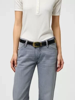 Wrangler Western Sun Belt Black Embossed Size