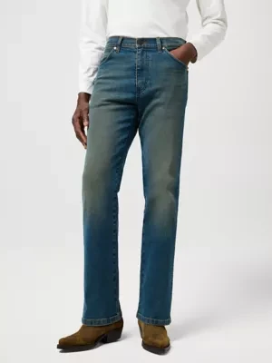 Wrangler Wrancher Bootcut Jean Faded Size 40 x34